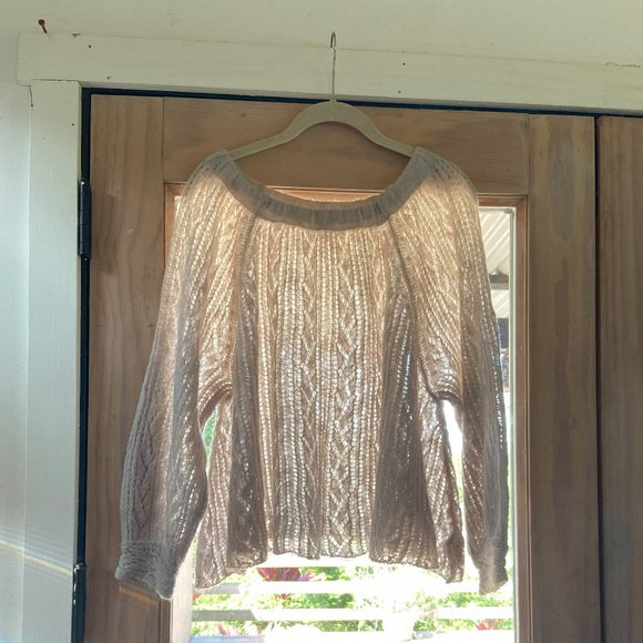 Free People sweater in light grey size Small - Picture 2 of 5